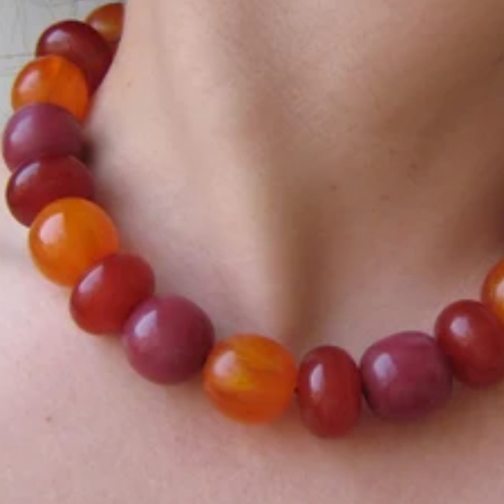 Resin Bead Necklace
